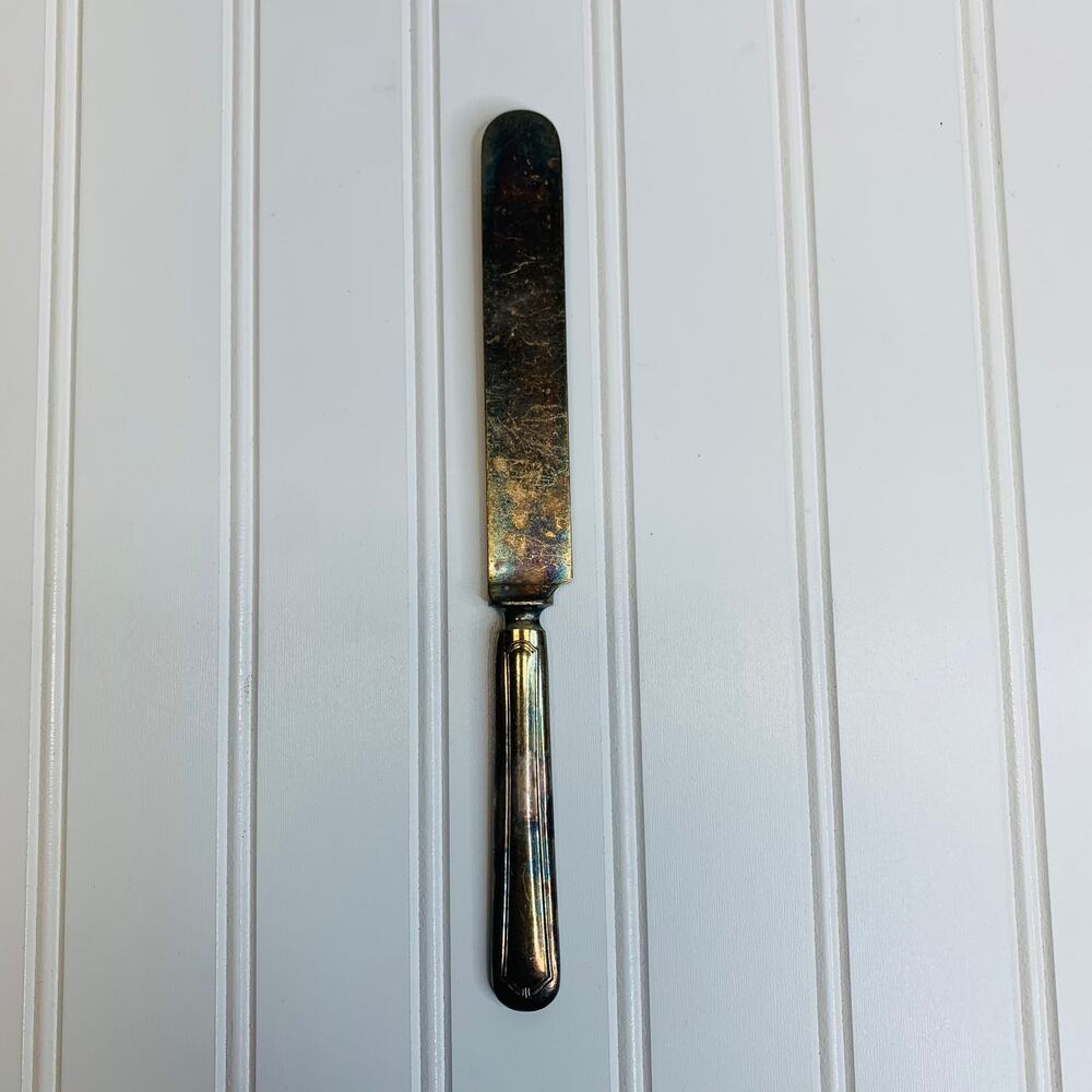 1913 Exeter Oneida Community Reliance Plate Butter Knife